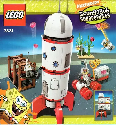 LEGO SpongeBob SquarePants 3831 Rocket Ride set