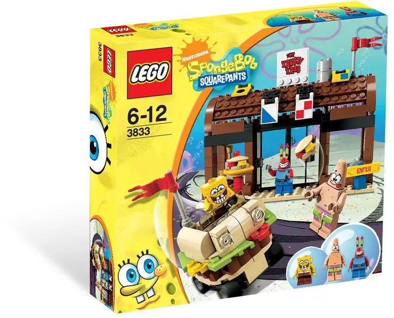 LEGO SpongeBob SquarePants 3833 Krusty Krab Adventures set, image 6