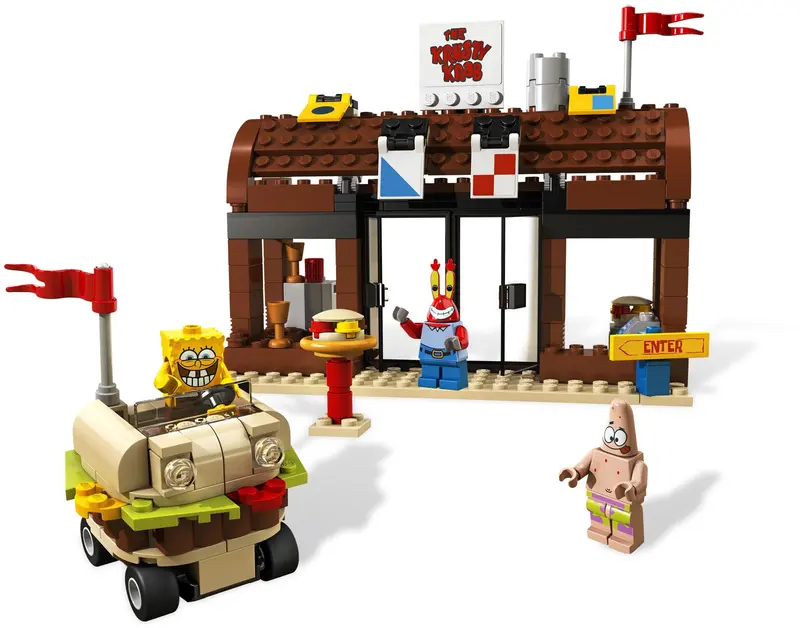 LEGO SpongeBob SquarePants 3833 Krusty Krab Adventures set
