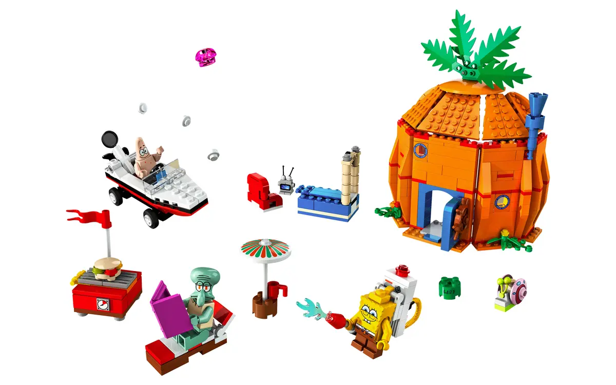 LEGO SpongeBob SquarePants 3834 Good Neighbours at Bikini Bottom set, image 3