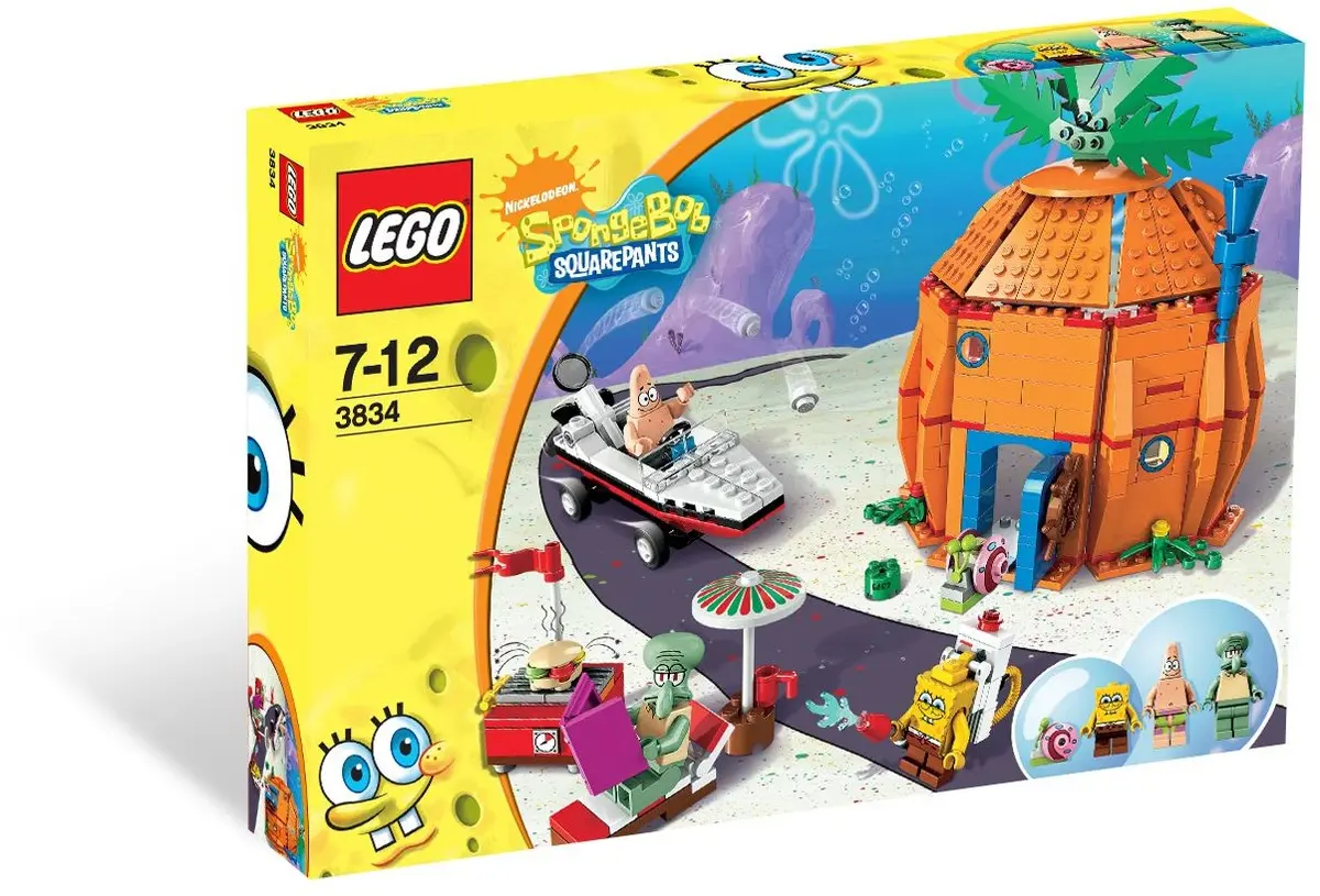 LEGO SpongeBob SquarePants 3834 Good Neighbours at Bikini Bottom set, image 6
