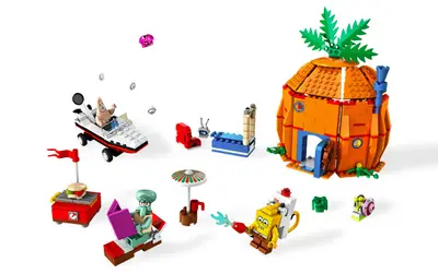 LEGO SpongeBob SquarePants 3834 Good Neighbours at Bikini Bottom set, image 2