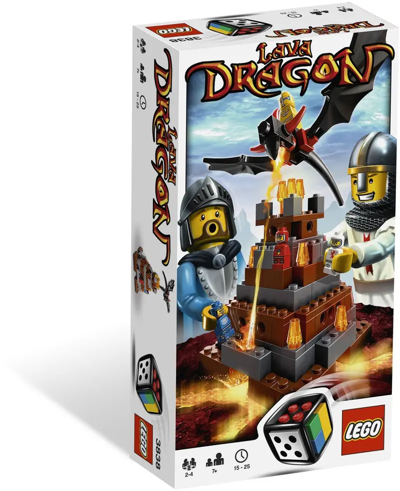 LEGO Games 3838 Lava Dragon set