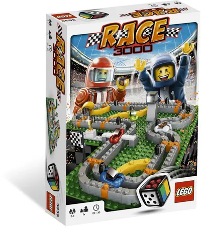 LEGO Games 3839 Race 3000 set