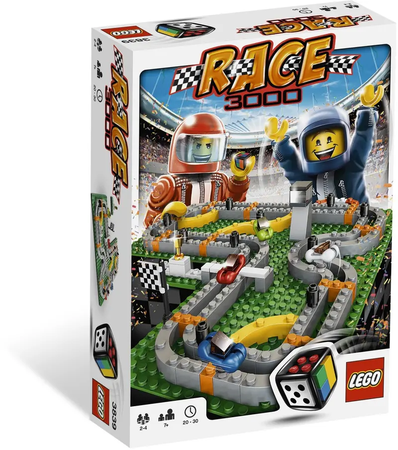 LEGO Games 3839 Race 3000 set