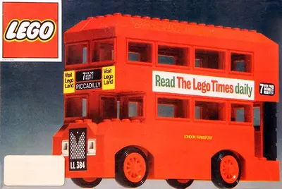 LEGO LEGOLAND 384 London Bus set