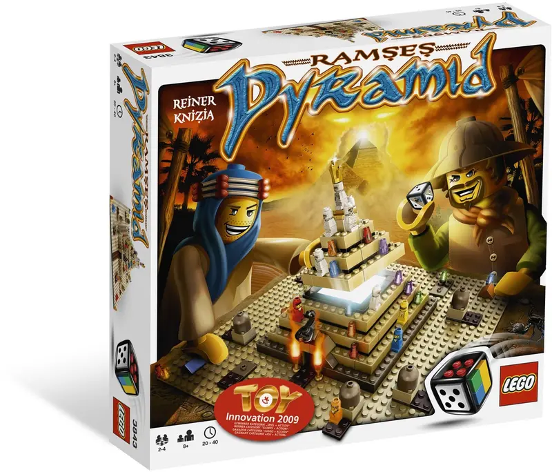 LEGO Games 3843 Ramses Pyramid set