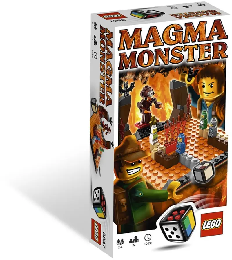 LEGO Games 3847 Magma Monster set