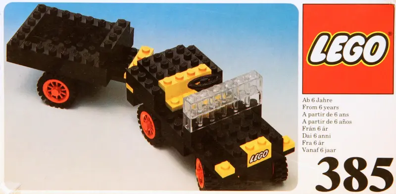 LEGO LEGOLAND 385 Jeep with Steering set