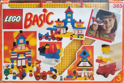 LEGO Basic 385 Basic Building Set, 3+ set