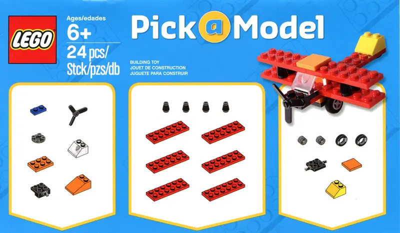 LEGO Miscellaneous 3850004 Biplane set