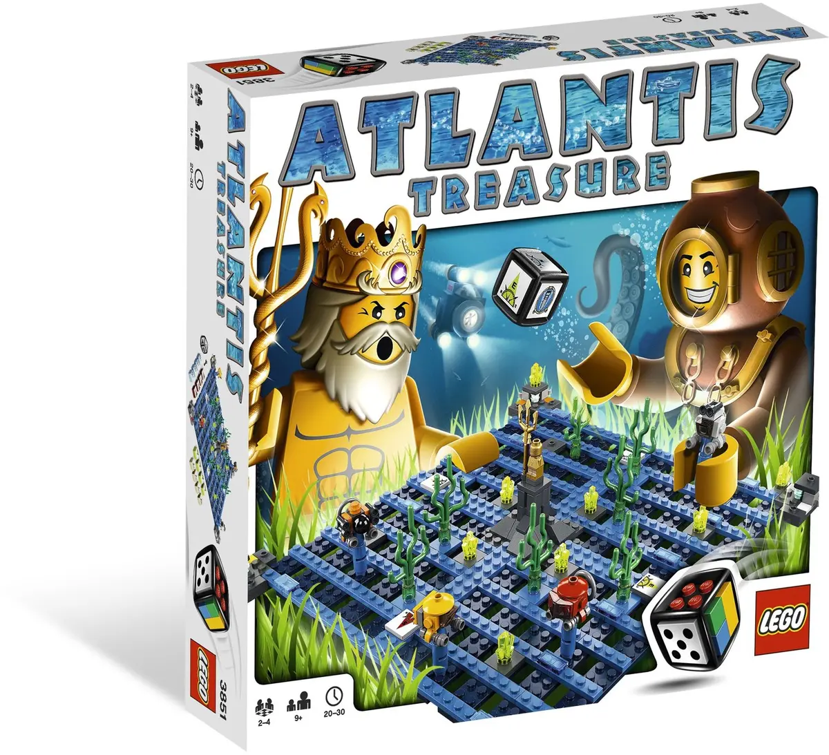 LEGO Games 3851 Atlantis Treasure set