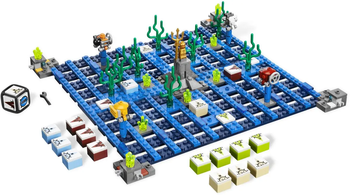 LEGO Games 3851 Atlantis Treasure set, image 11