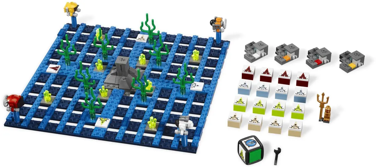 LEGO Games 3851 Atlantis Treasure set, image 13