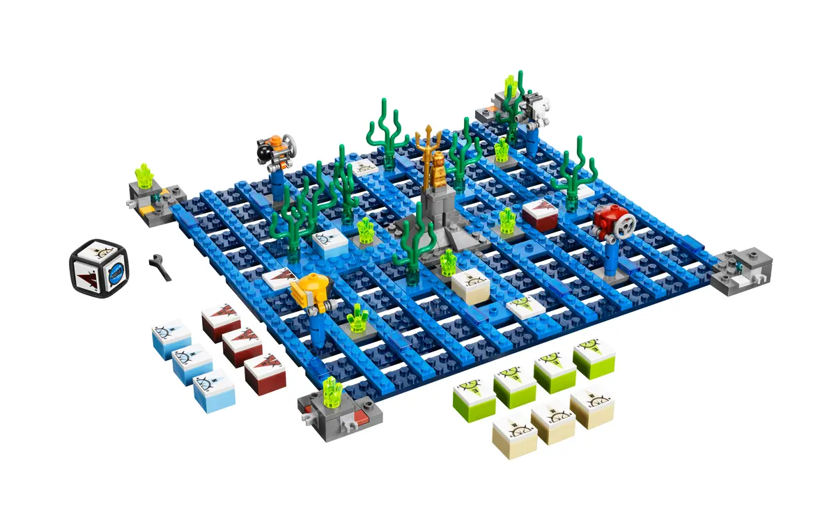LEGO Games 3851 Atlantis Treasure set, image 3