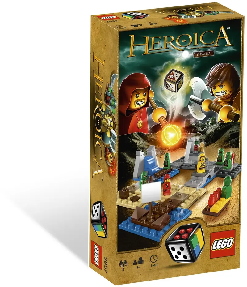 LEGO Games 3857 Draida Bay set
