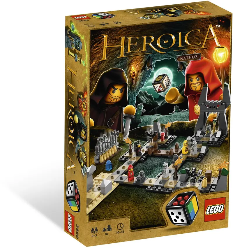 LEGO Games 3859 Caverns of Nathuz set