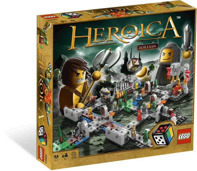 LEGO Games 3860 Castle Fortaan set