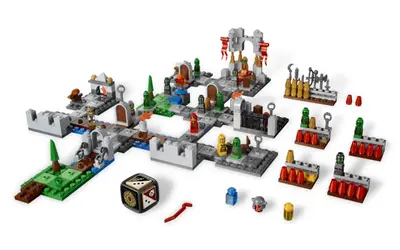 LEGO Games 3860 Castle Fortaan set, image 4