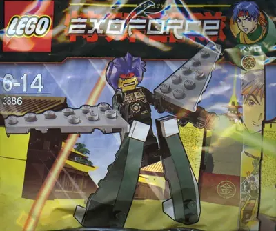 LEGO Exo-Force 3886 Green Exo Fighter set