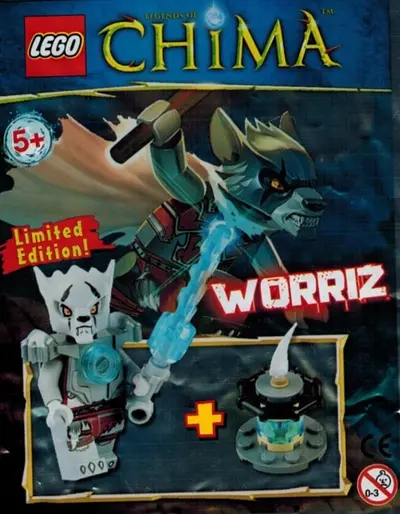 LEGO Legends of Chima 391404 Worriz set