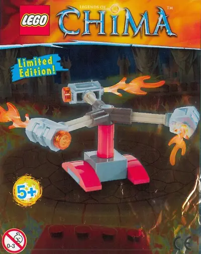 LEGO Legends of Chima 391407 Fire Spinner and Ramp set