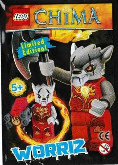 LEGO Legends of Chima 391412 Worriz set