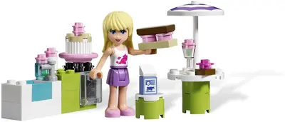 LEGO Friends 3930 Stephanie's Outdoor Bakery set