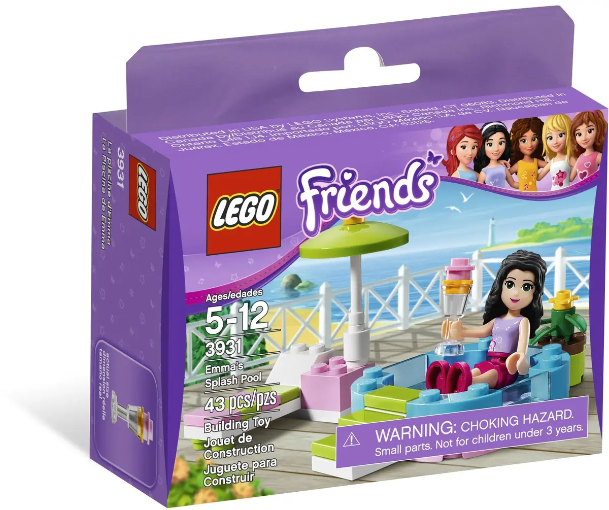 LEGO Friends 3931 Emma's Splash Pool set, image 2