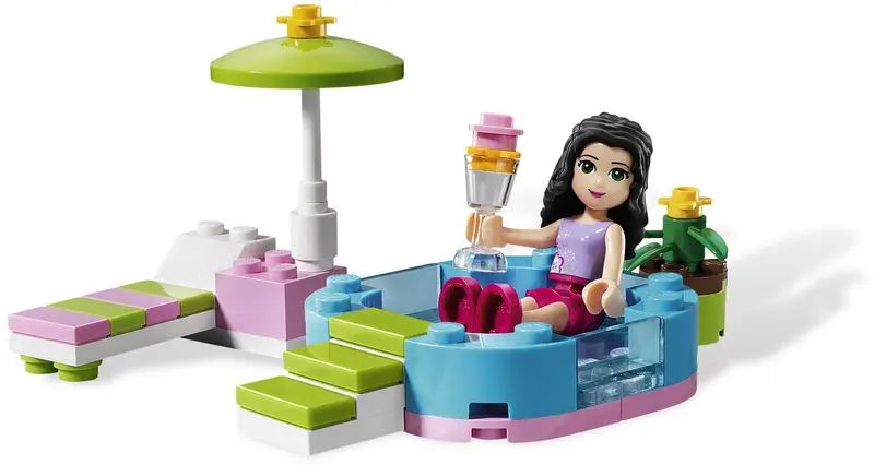 LEGO Friends 3931 Emma's Splash Pool set