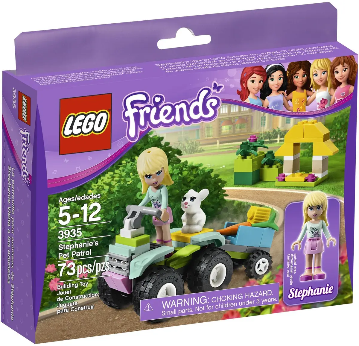 LEGO Friends 3935 Stephanie's Pet Patrol set, image 2