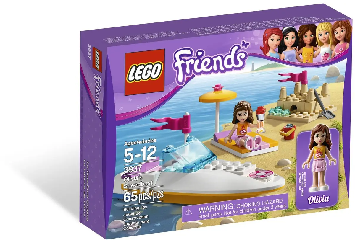 LEGO Friends 3937 Olivia's Speedboat set, image 2