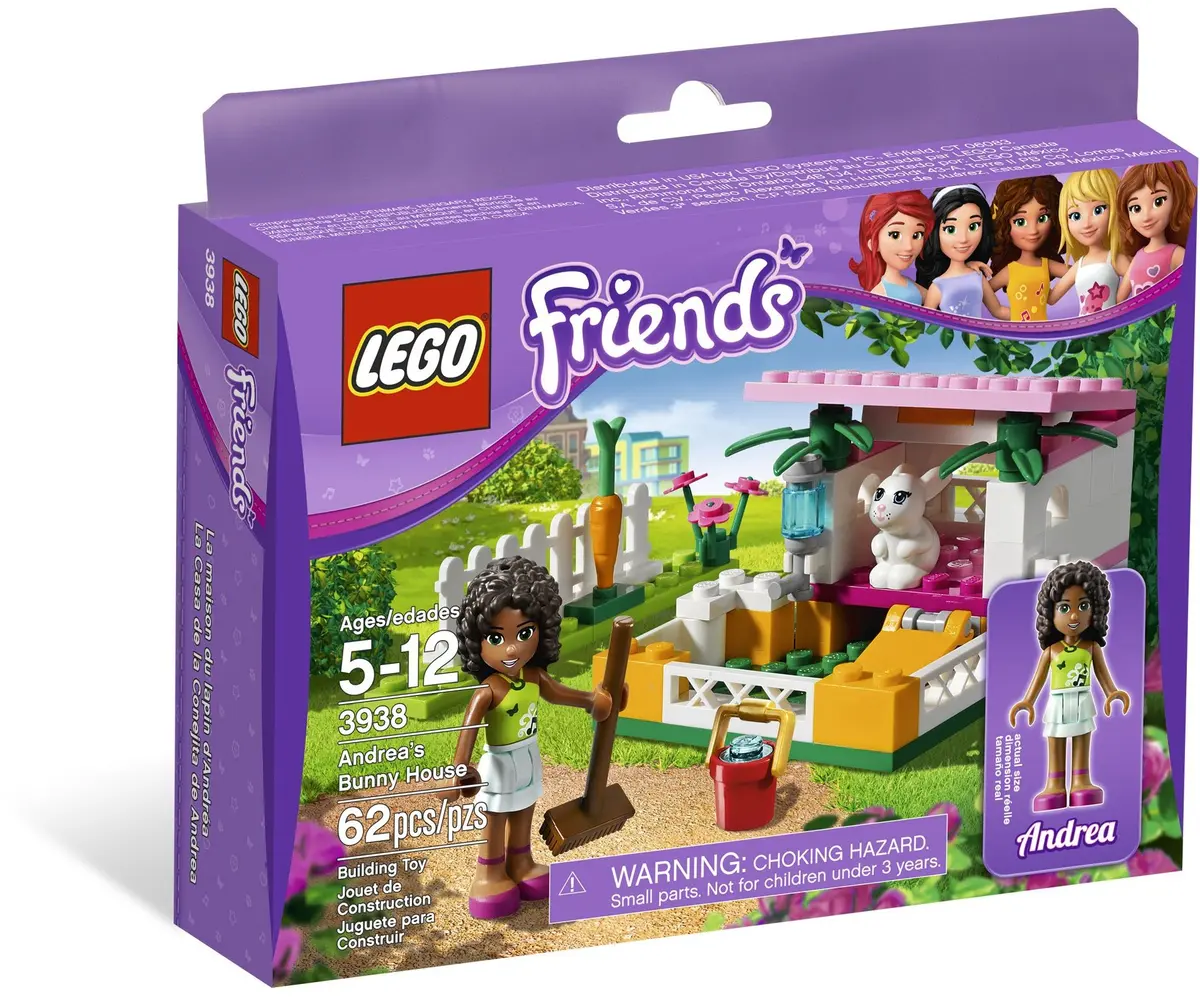 LEGO Friends 3938 Andrea's Bunny House set, image 2