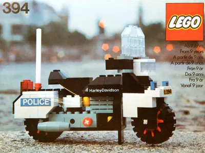 LEGO Hobby Set 394 Harley-Davidson 1000cc set