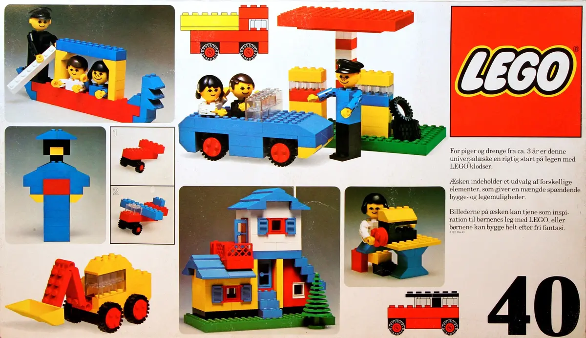 LEGO Basic 40 Basic Building Set, 3+ set