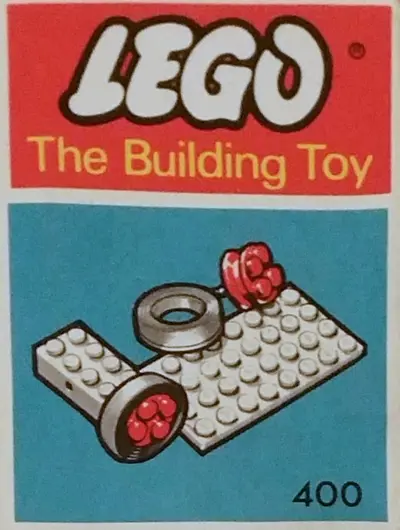 LEGO System 400 Small Wheels with Axles set