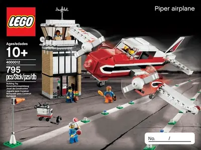 LEGO Miscellaneous 4000012 Piper Airplane set