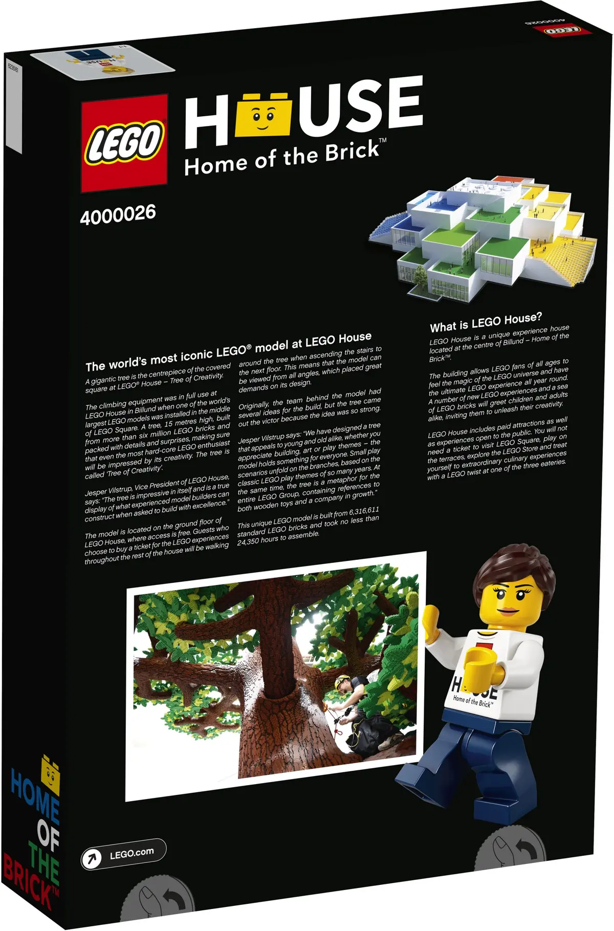 LEGO Promotional 4000026 LEGO House Tree of Creativity set, image 3