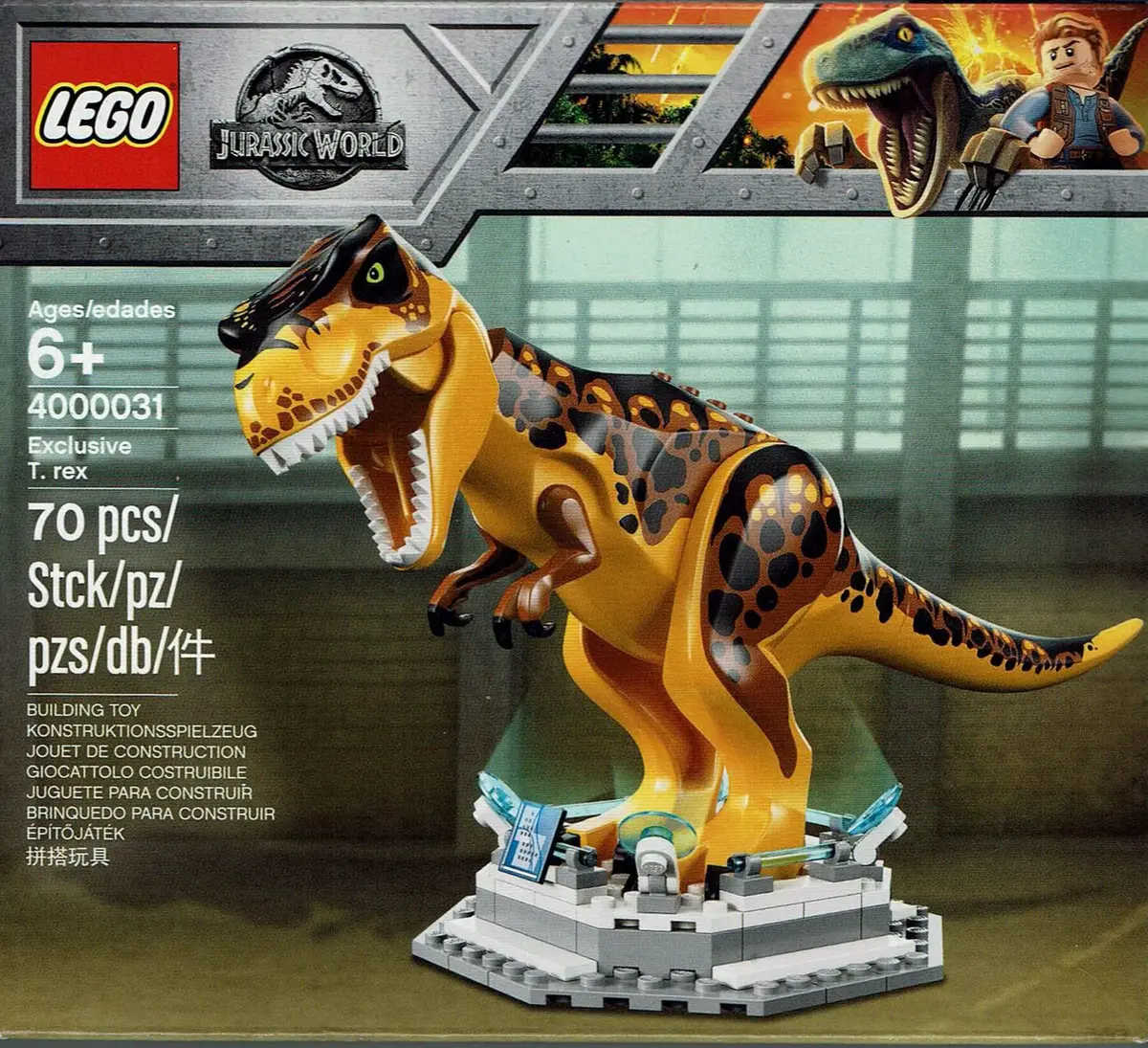 LEGO Jurassic World 4000031 Exclusive T. rex set