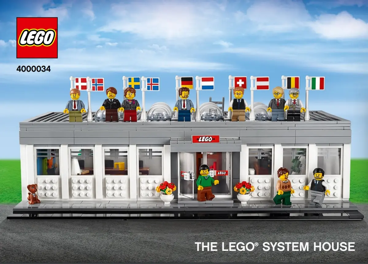LEGO Miscellaneous 4000034 The LEGO System House set