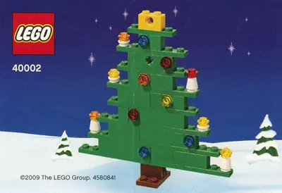 LEGO Seasonal 40002 Xmas Tree set
