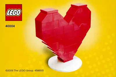 LEGO Seasonal 40004 Heart set, image 4