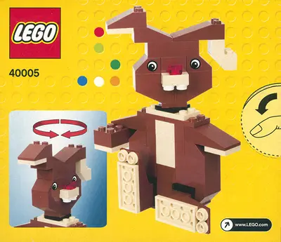 LEGO Seasonal 40005 Bunny set, image 5