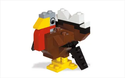 LEGO Seasonal 40011 Thanksgiving Turkey set, image 2