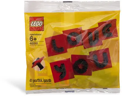 LEGO Seasonal 40016 Valentine Letter Set set, image 3