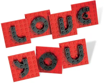LEGO Seasonal 40016 Valentine Letter Set set