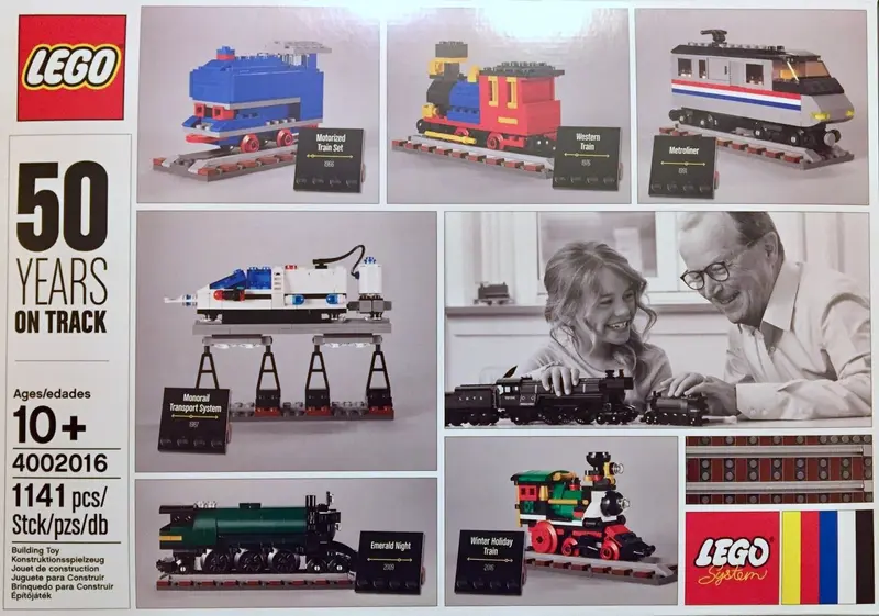 LEGO Miscellaneous 4002016 50 Years on Track set
