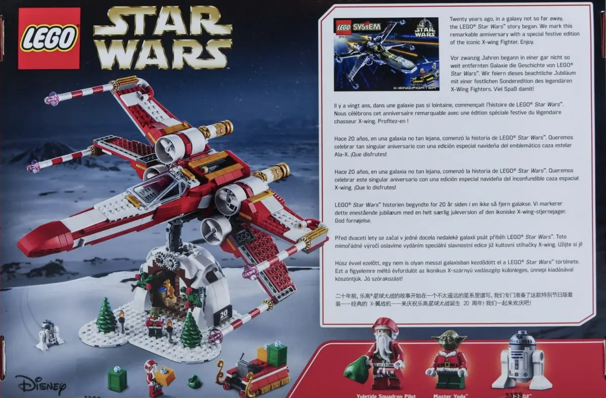LEGO Star Wars 4002019 Christmas X-wing set, image 2