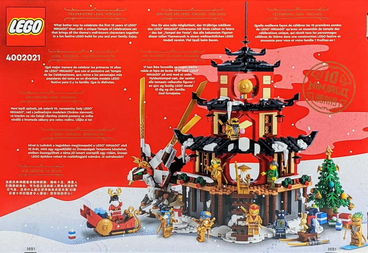 LEGO Ninjago 4002021 The Temple of Celebrations set, image 2