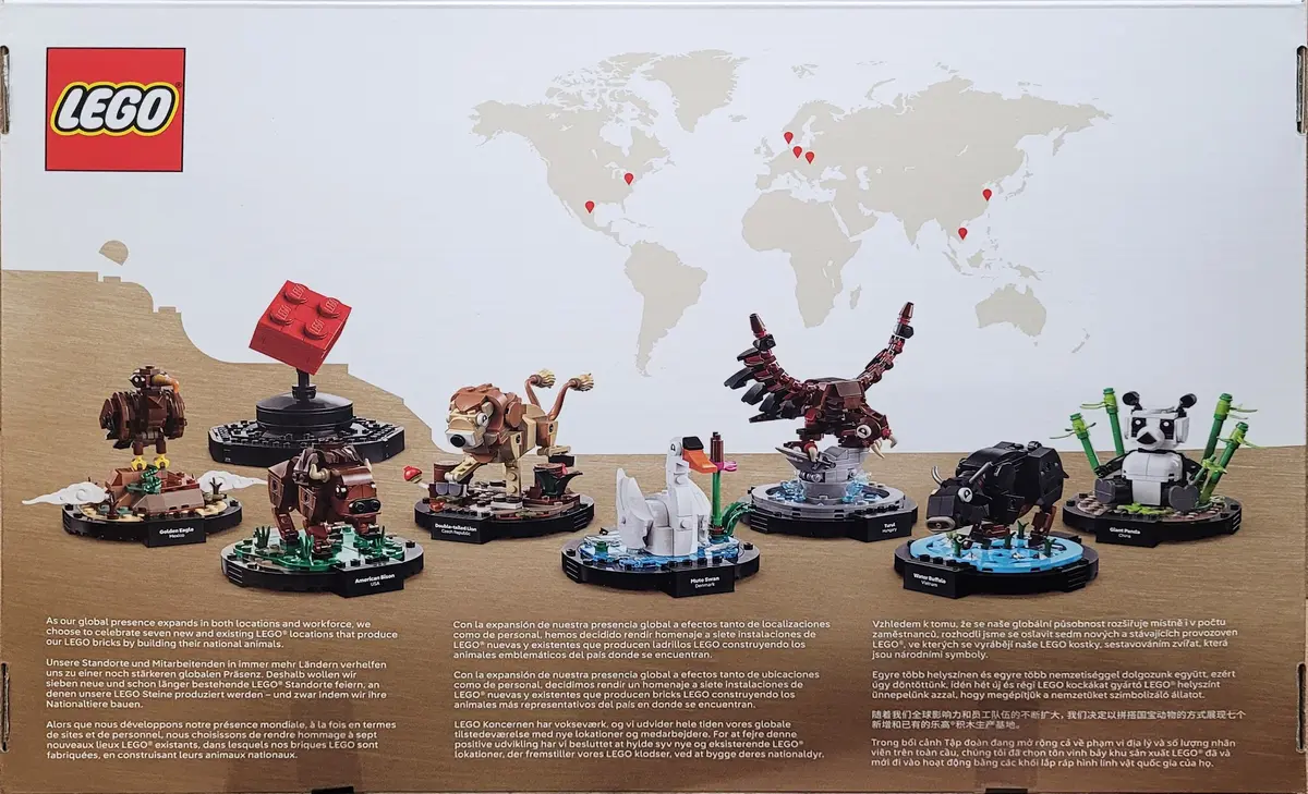 LEGO Miscellaneous 4002024 LEGO Factories National Animals set, image 2